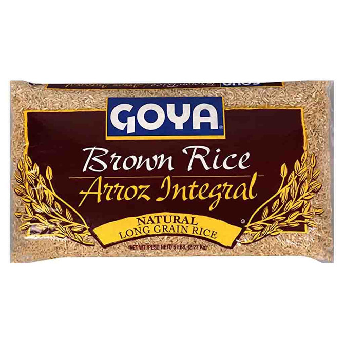 Goya Brown Rice, 5 Lb