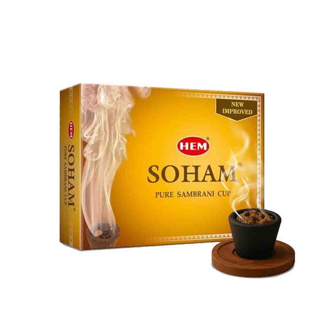 Hem Soham Dhoop Cups, 1 Box