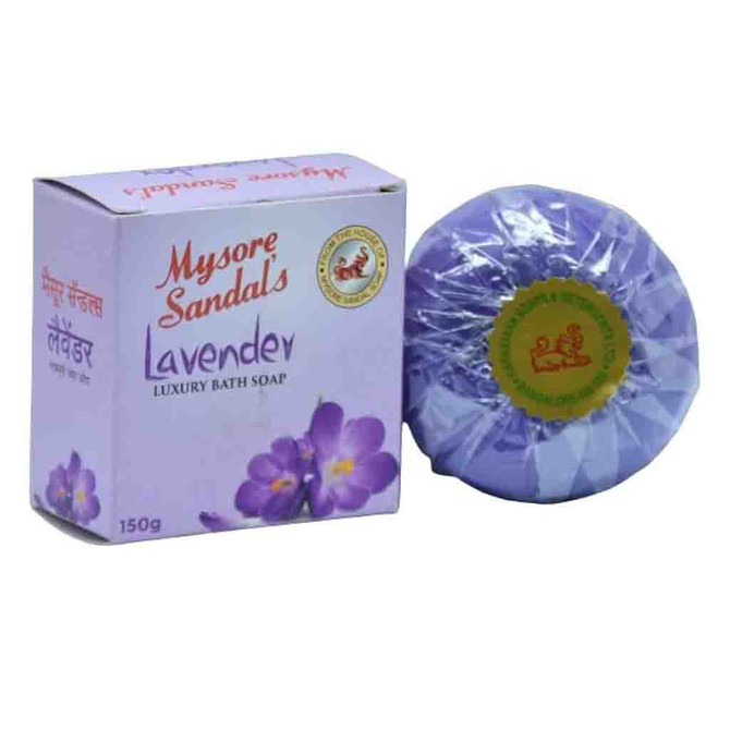 Mysore Sandals Lavender Soap, 150 Grams