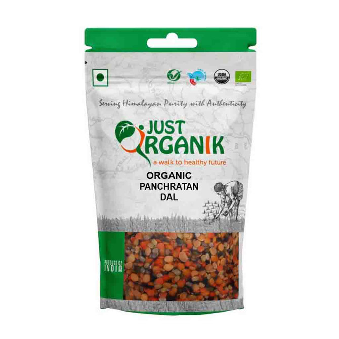 Just Organik Panchratan Dal, 4 Lb