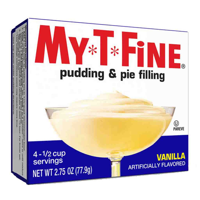 My T Fine Pudding & Pie Filling Vanilla, 2.75 Oz