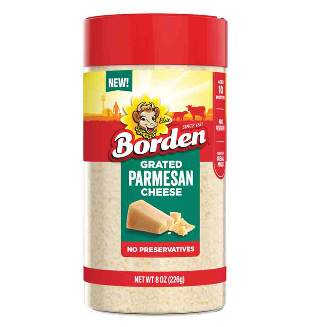 Borden Grated Parmesan Cheese, 226 Grams