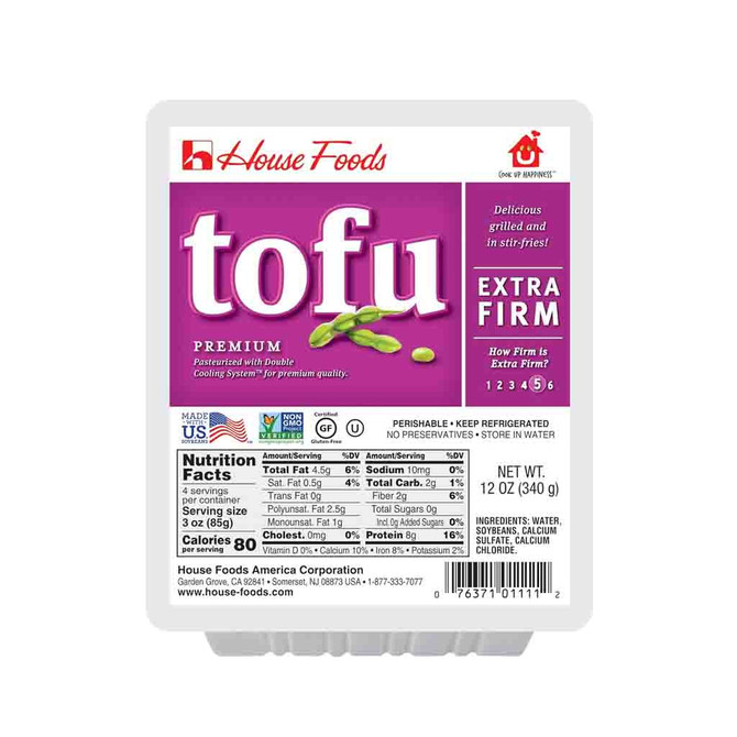 Tofu Extra Firm, 12 Oz