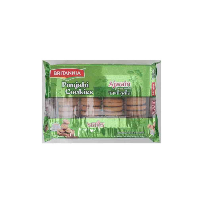 Britannia Punjabi Ajwain Cookies, 500 Grams