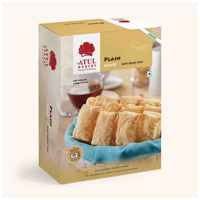 Atul Plain Khari, 400 Grams