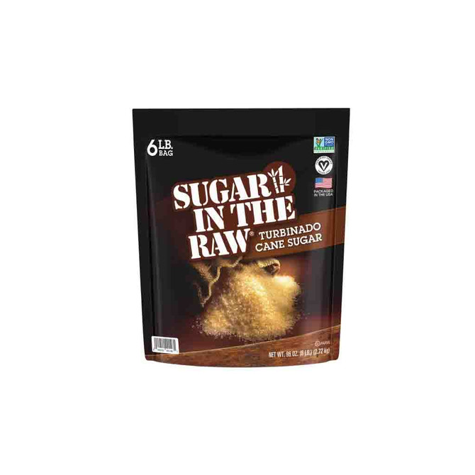 Sugar In The Raw Org Turbinado, 6 Lb
