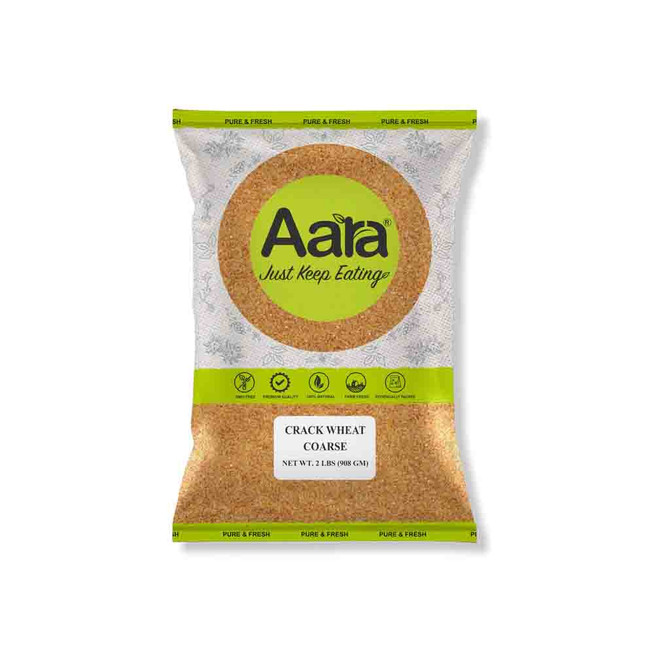 Aara Crack Wheat Fada Coarse, 4 Lb