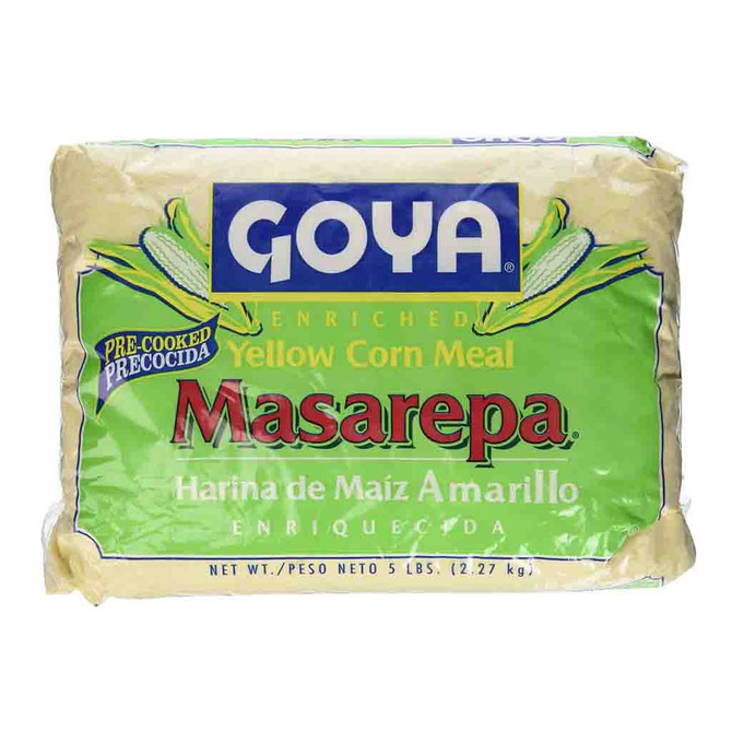 Goya Masarepa Yellow Corn Flour, 5 Lb
