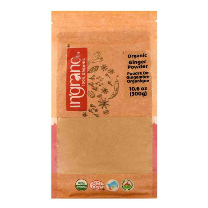 Ingrano Org Ginger Powder, 300 Grams