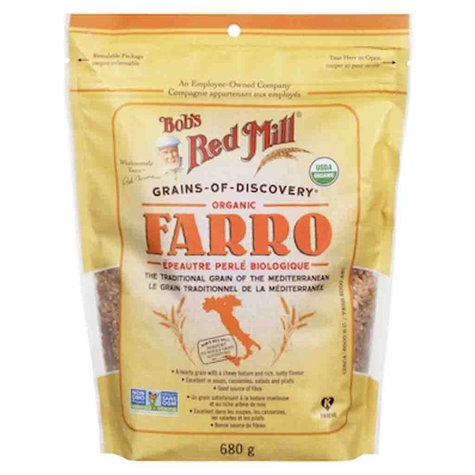 Bobs Red Mill Farro, 680 Grams
