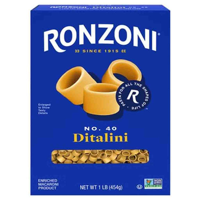 Ronzoni Ditalini, 454 Grams