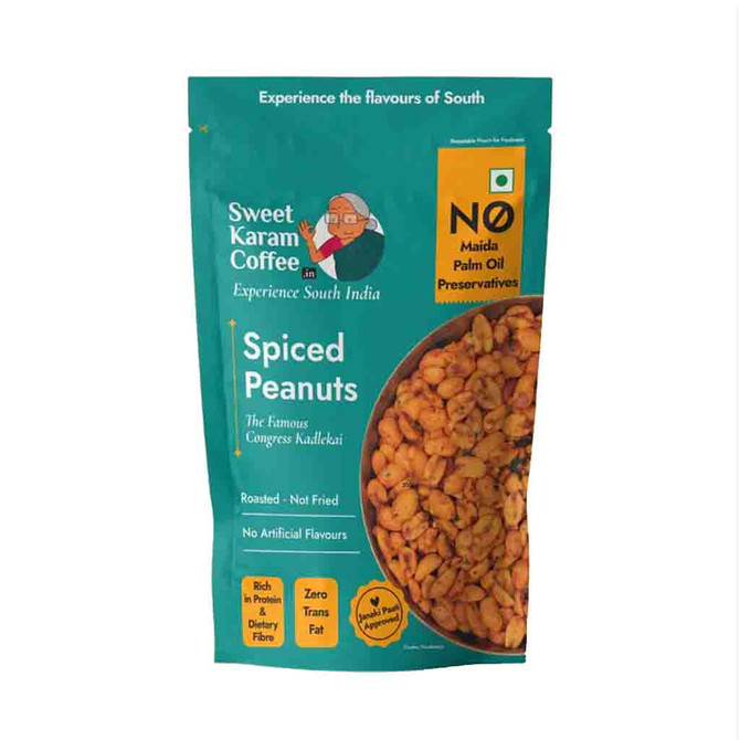Skc Spiced Peanuts, 200Grams