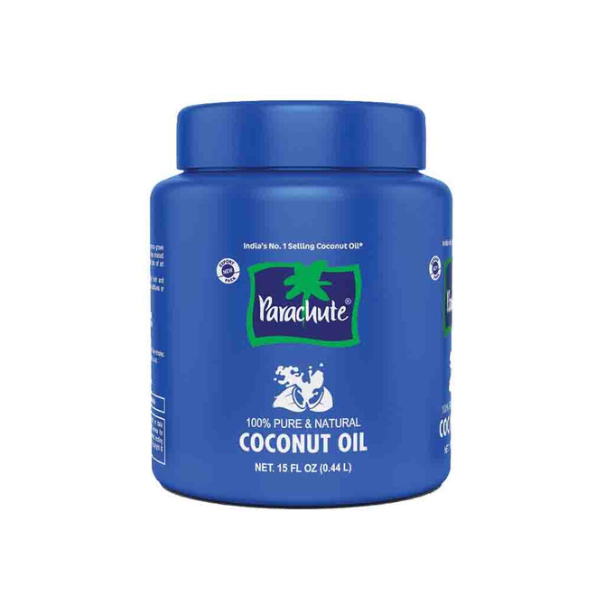 Parachute Coconut Oil Jar With Top Open, 15 Fl Oz