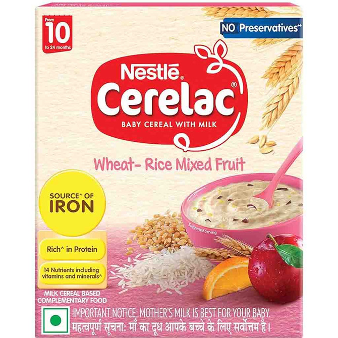 Nestle Cerelac Wheat Rice Mixed Veg, 300 Grams