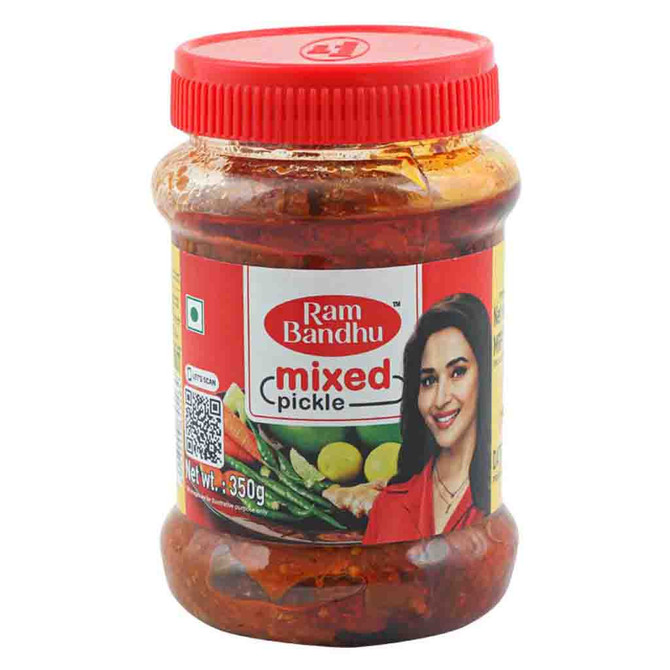Ram Bandhu Mixed Pickle, 350 Grams