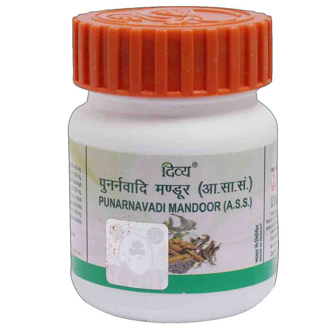 Divya Punarnavadi Mandoor, 120 tab