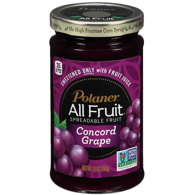 Polaner All Fruit Concord Grape, 10 Oz