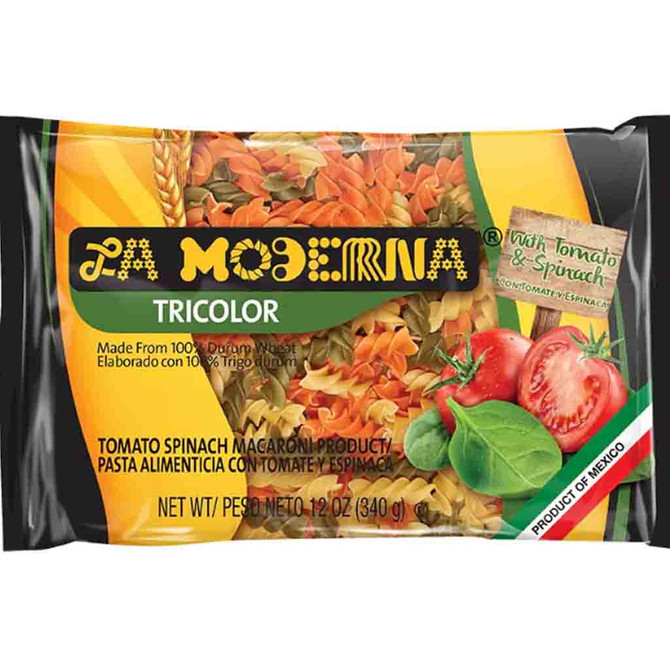 La Moderna Tricolour Pasta, 340 Grams