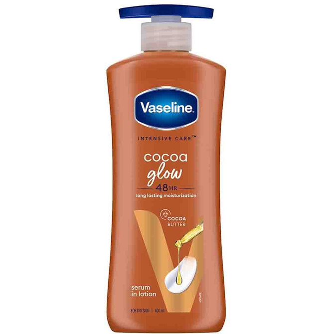 Vaseline Cocoa Glow Body Lotion, 400 ML