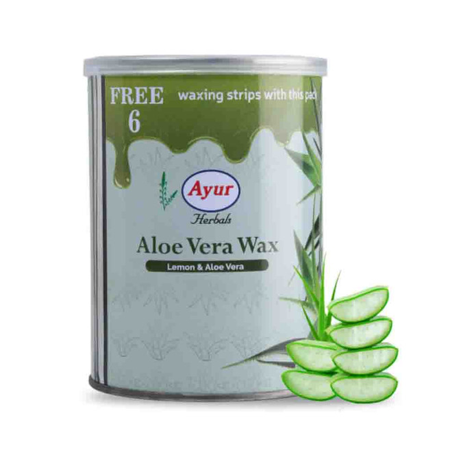 Ayur Aloe Vera Lemon Wax, 600 Grams