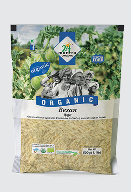 24 Mantra Besan Flour, 1 LB