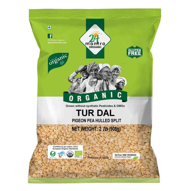 24 Mantra Tur Dal, 2 LB