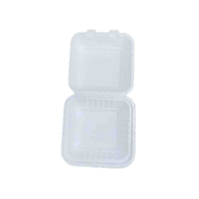 Burger Clam Shell  6*6 (500 Pc/10 Sleaves,50 Pices/sleve)