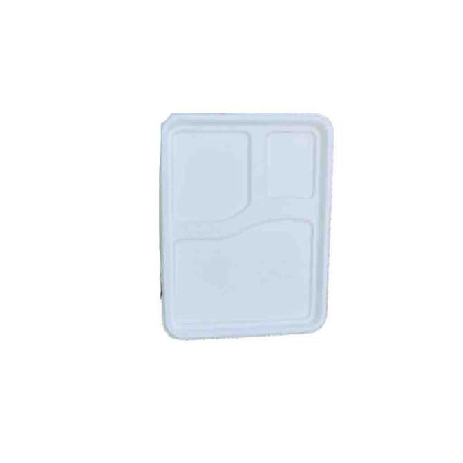 Meal Tray Only Lid 3CP (500 Pc/10 Sleaves,50 Pices/sleve)