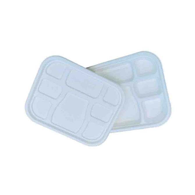 Meal Tray No Lid  8CP (500 Pc/20 Sleaves,25 Pices/sleve)