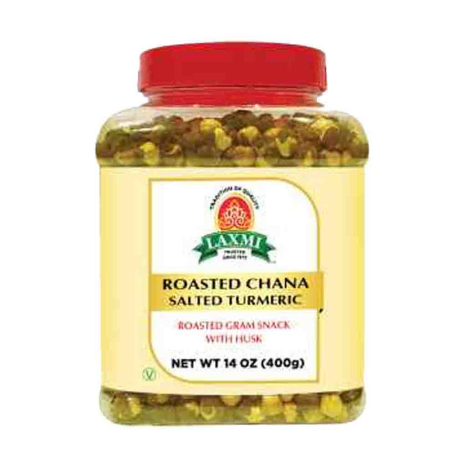 Laxmi Roasted Chana Salted Turmeric, 400 Grams