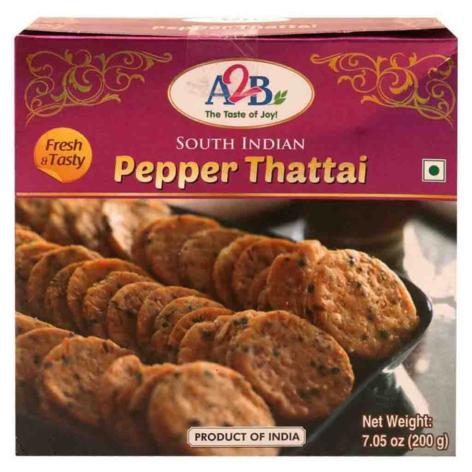 A2B Pepper Thattai, 200 Grams