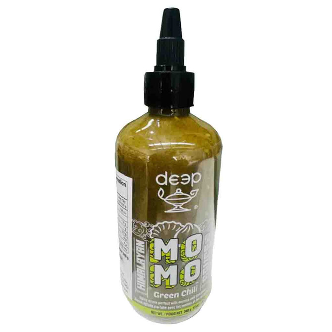 Deep Momo Green Chilli Sauce, 340 Grams