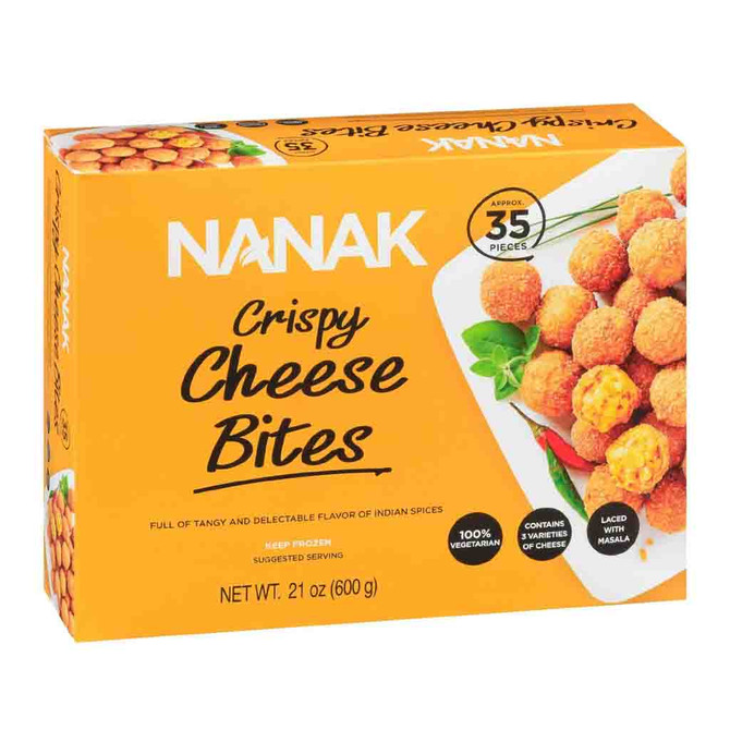 Nanak Crispy Cheese Bites, 21 Oz
