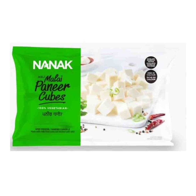 Nanak Raw Paneer Cube Bulk, 5 Lb