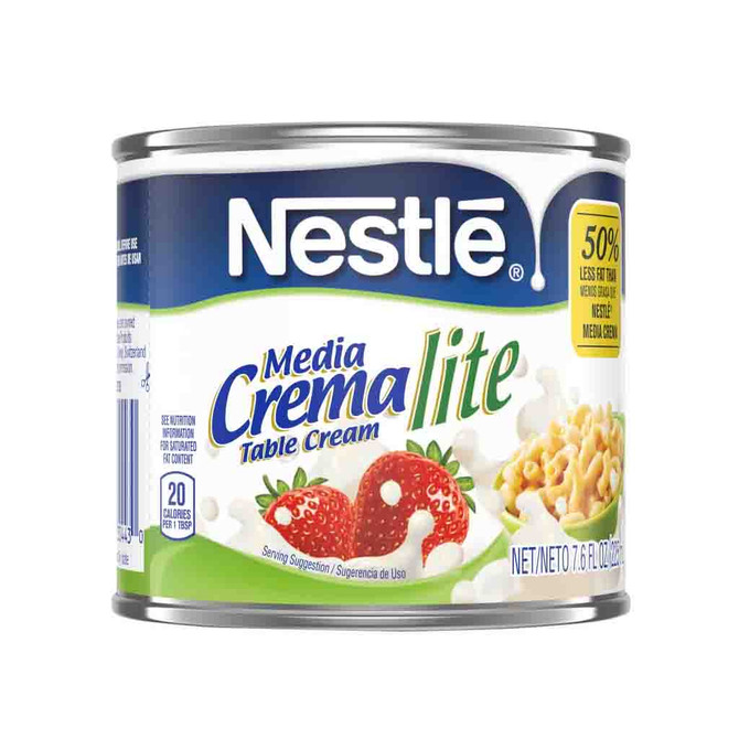 Nestle Media Crema Lite, 7.6 Oz