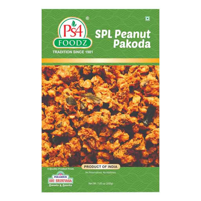 Ps4 Foodz Spl Peanut Pakoda, 200 Grams