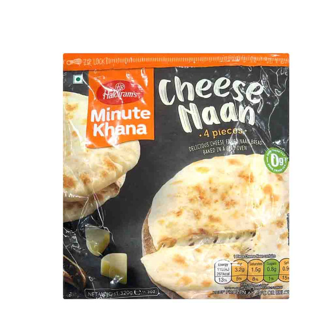 Haldirams Cheese Naan, 320 Grams