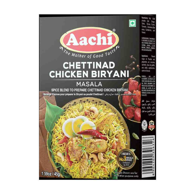Aachi Chettinad Chicken Biryani, 1.5 Grams