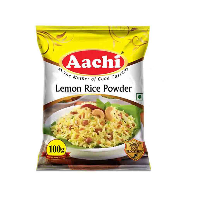 Aachi Lemon Rice Powder, 100 Grams