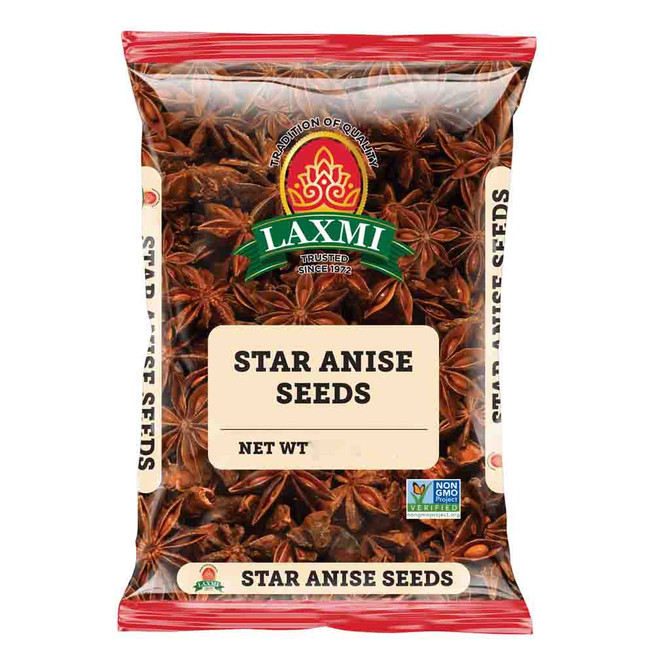 Laxmi Star Anise Seeds, 3.5 Oz