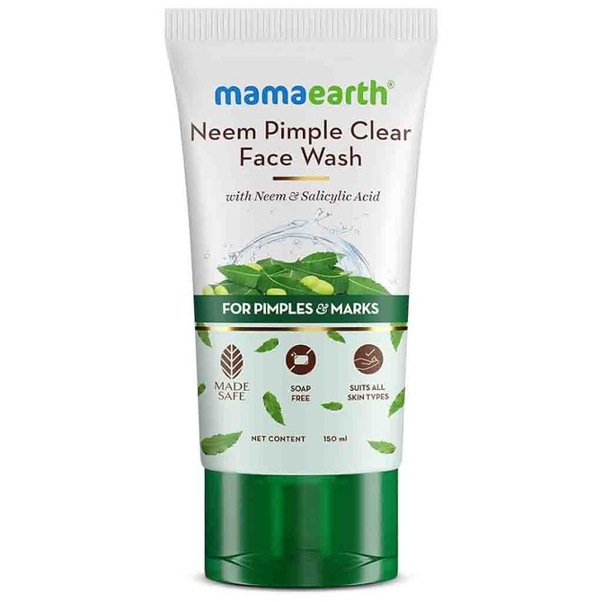 Mamaearth Neem Pimple Clear Face Wash, 150 ML