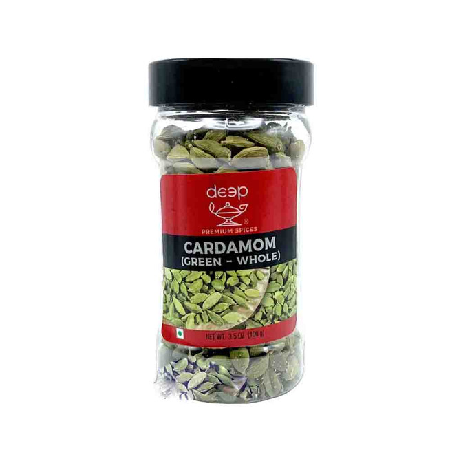 Deep Jar Cardamon Green Whole, 3.5 Oz