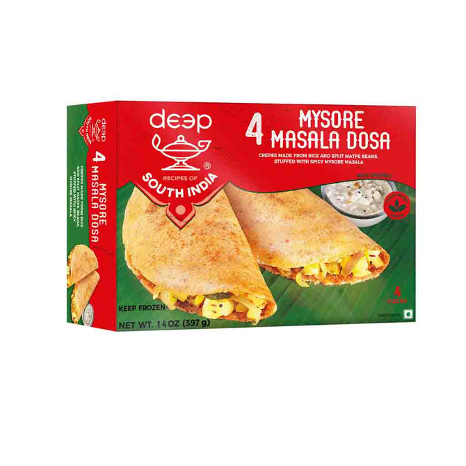 Deep Masala Dosa 4 Pc, 397 Grams