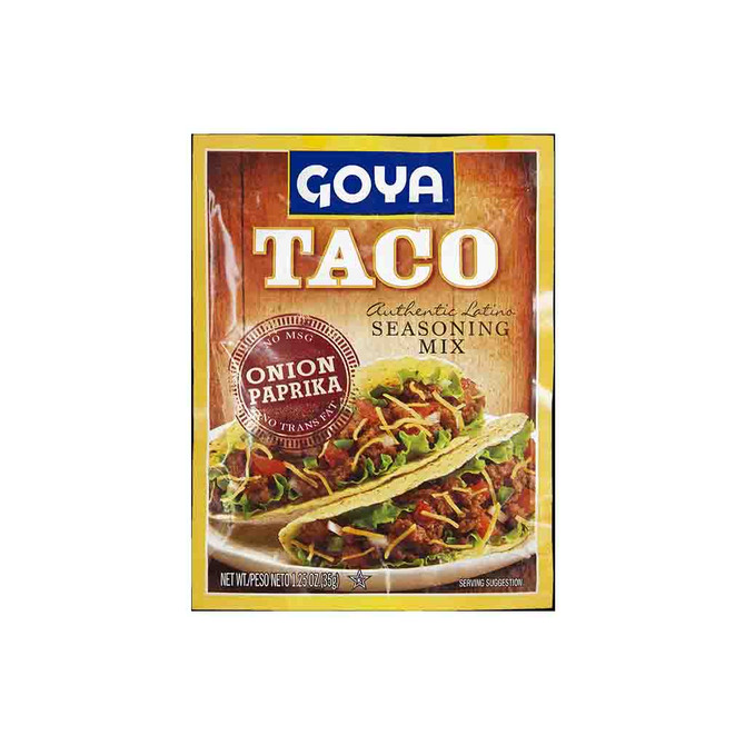 Goya Taco Seasoning Mix, 35 Grams