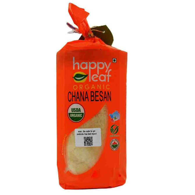Happy Leaf Org Chana Besan, 3 Lb