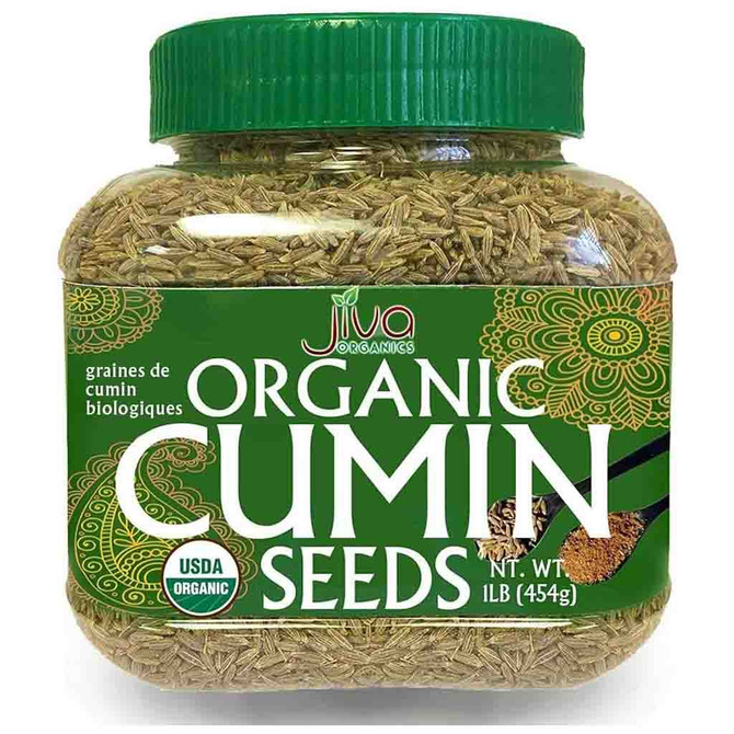 Jiva Org Cumin Seeds Jar, 1 Lb