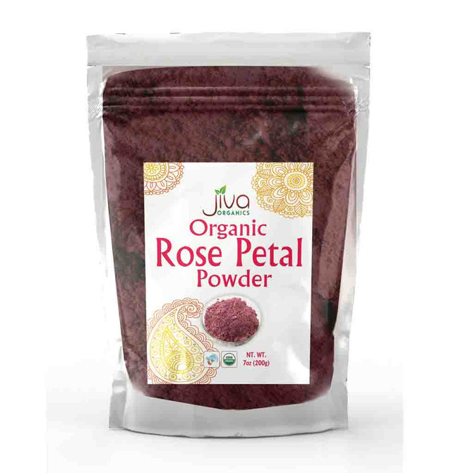 Jiva Org Rose Petal Powder, 200 Grams