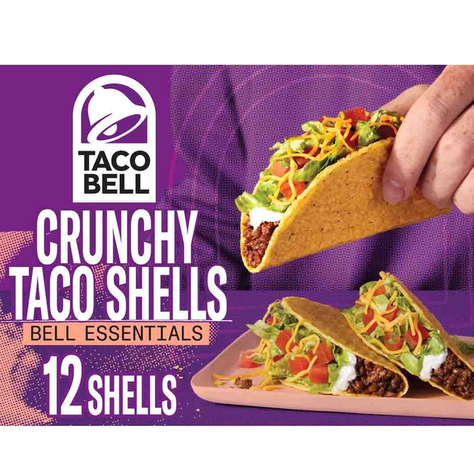 Taco Bell Crunchy Taco, 12 PC
