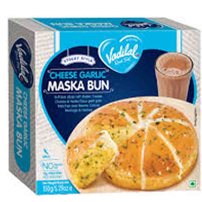 Vadilal Cheese Garlic Maska Bun, 150 Grams