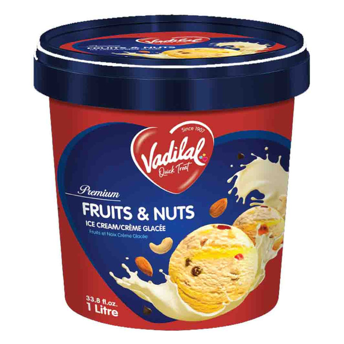 Vadilal Fruit And Nuts, 1 Liter